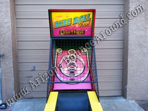 Skee Ball Arcade Games for rent in Arizona